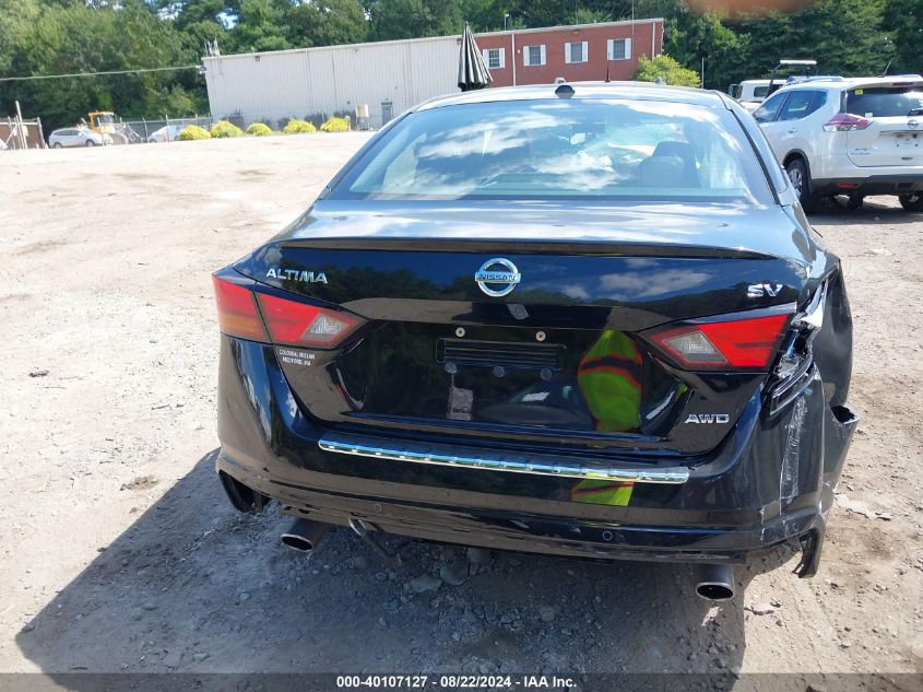 2021 Nissan Altima Sv Intelligent Awd VIN: 1N4BL4DW0MN416411 Lot: 40107127