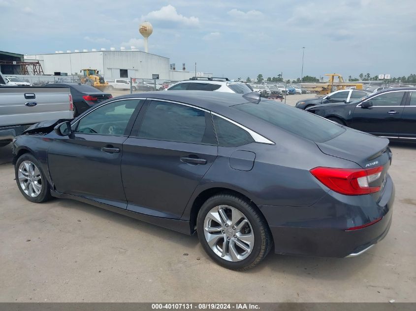 2018 Honda Accord Lx VIN: 1HGCV1F1XJA243736 Lot: 40107131