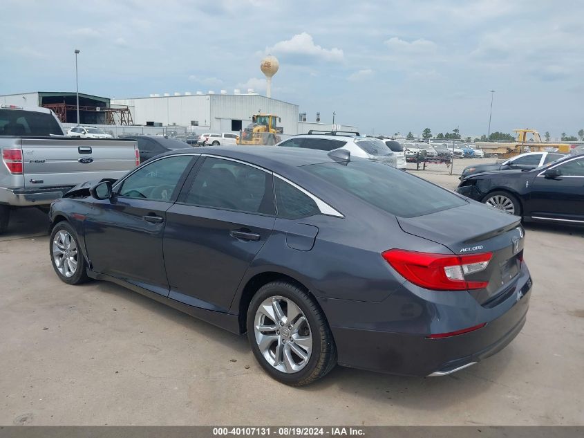 2018 Honda Accord Lx VIN: 1HGCV1F1XJA243736 Lot: 40107131