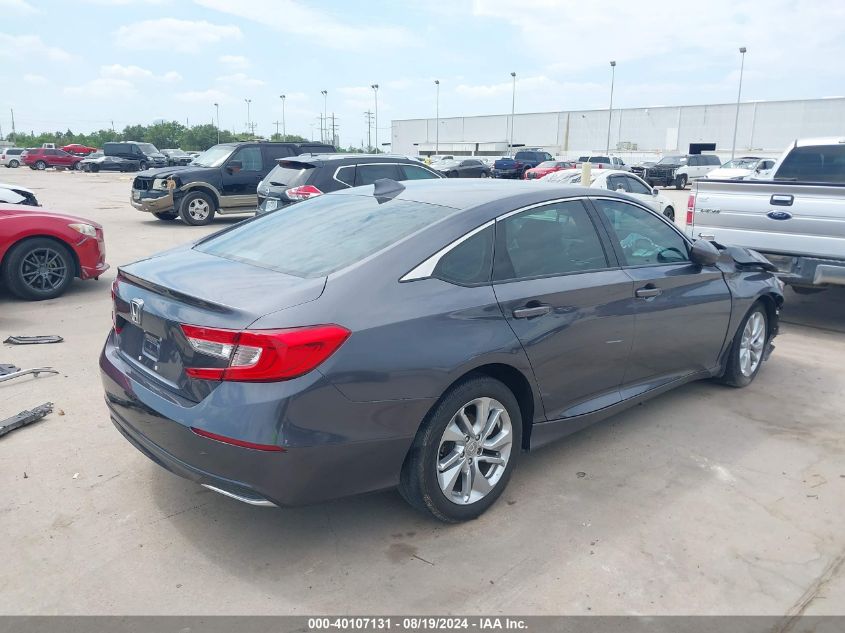 2018 Honda Accord Lx VIN: 1HGCV1F1XJA243736 Lot: 40107131