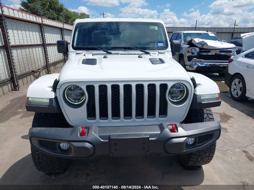 2020 Jeep Gladiator Rubicon 4X4 VIN: 1C6JJTBG2LL125010 Lot: 40107140