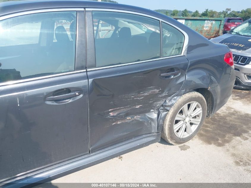 2011 Subaru Legacy 2.5I Premium VIN: 4S3BMBG63B3265046 Lot: 40107146