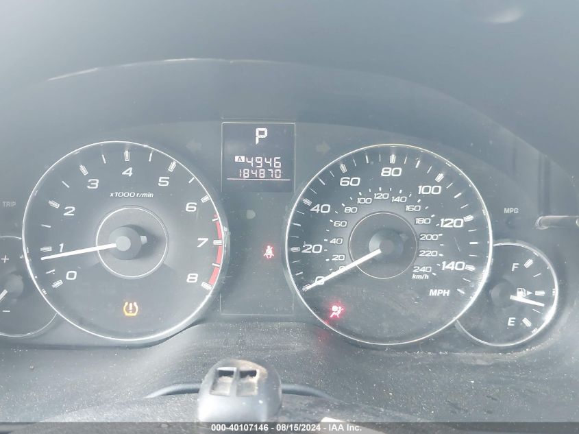 2011 Subaru Legacy 2.5I Premium VIN: 4S3BMBG63B3265046 Lot: 40107146