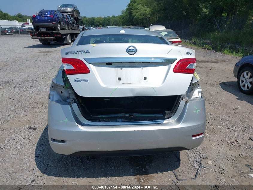 2015 Nissan Sentra Fe+ S/S/Sl/Sr/Sv VIN: 3N1AB7AP4FL663671 Lot: 40107154
