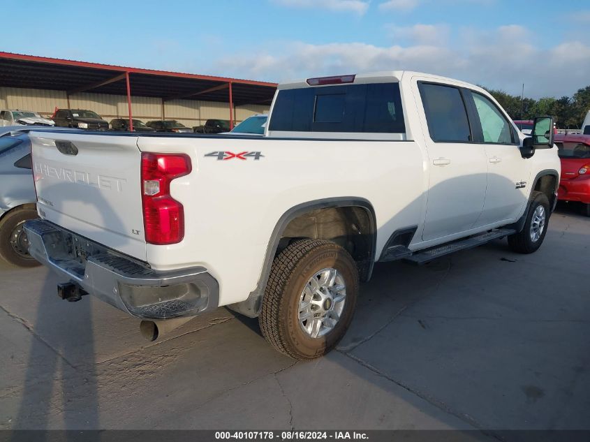 2022 Chevrolet Silverado 2500Hd K2500 Heavy Duty Lt VIN: 2GC4YNEYXN1215967 Lot: 40107178