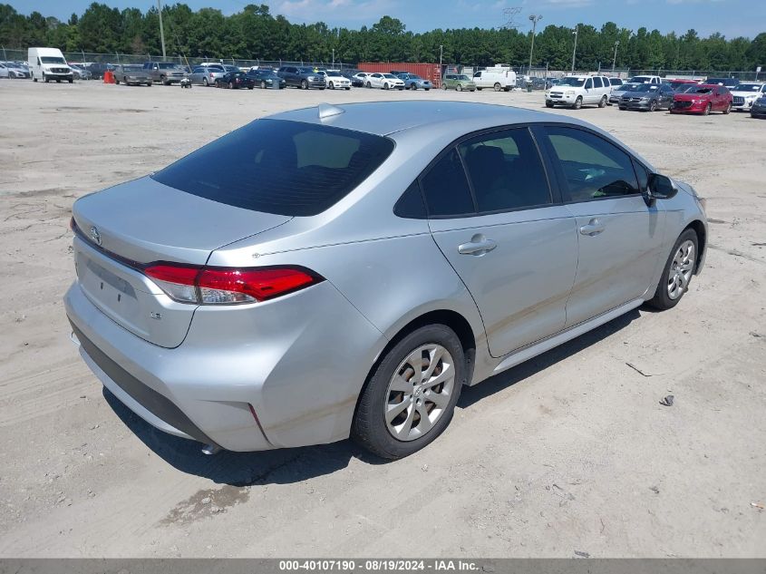 2021 Toyota Corolla Le VIN: JTDEPMAE1MJ132087 Lot: 40107190