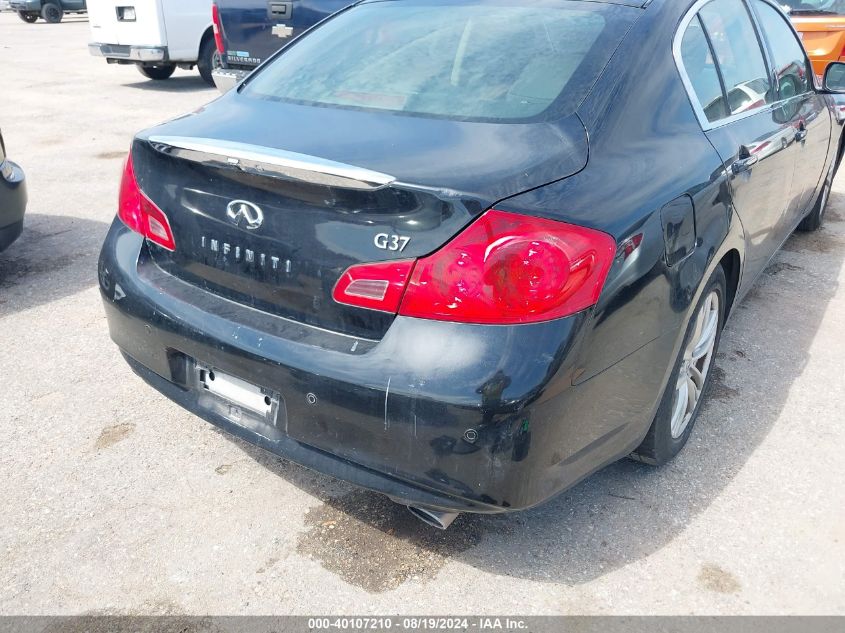 2013 Infiniti G37 Journey VIN: JN1CV6AP9DM303986 Lot: 40107210