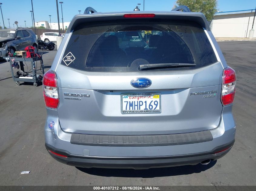 2015 Subaru Forester 2.5I Touring VIN: JF2SJAUC3FH805289 Lot: 40107212