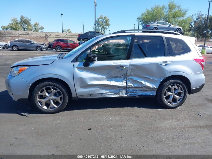 2015 Subaru Forester 2.5I Touring VIN: JF2SJAUC3FH805289 Lot: 40107212