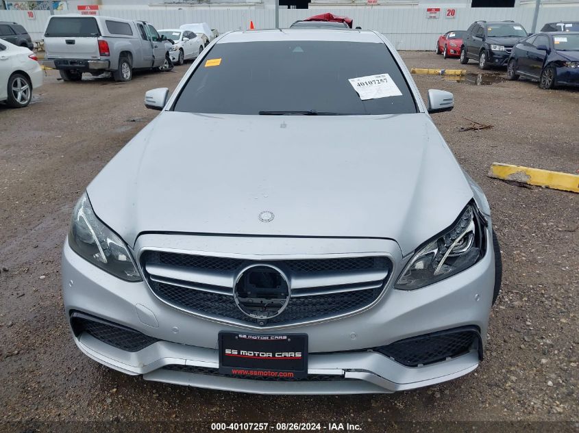 2014 Mercedes-Benz E 63 Amg 4Matic VIN: WDDHF9CB0EA947730 Lot: 40107257