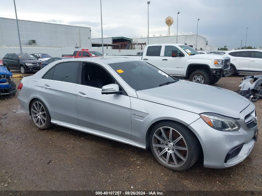 2014 Mercedes-Benz E 63 Amg 4Matic VIN: WDDHF9CB0EA947730 Lot: 40107257