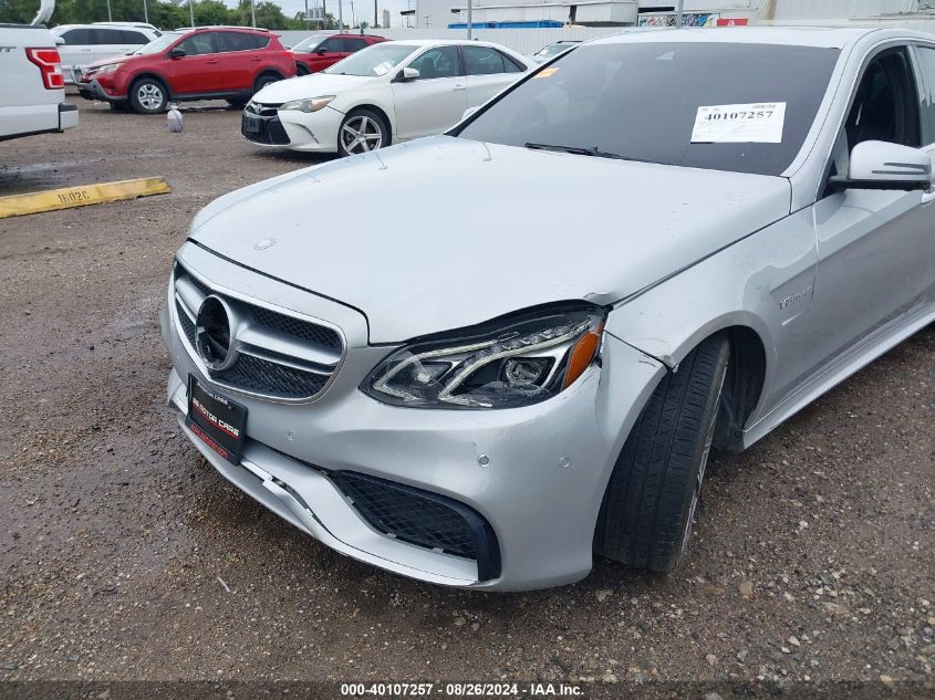 2014 Mercedes-Benz E 63 Amg 4Matic VIN: WDDHF9CB0EA947730 Lot: 40107257