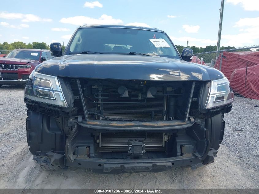 2021 Nissan Armada Sv VIN: JN8AY2AD5M9661586 Lot: 40107286