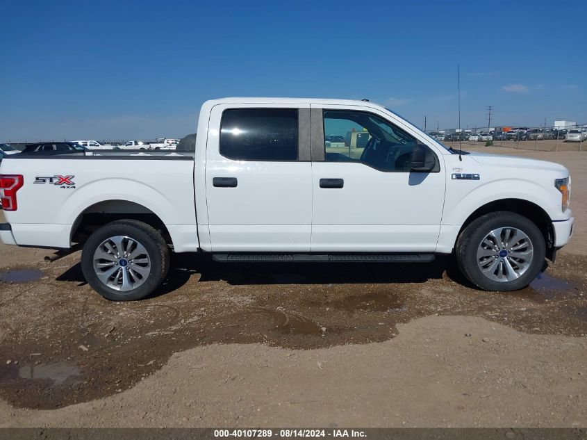 2018 Ford F-150 Xl VIN: 1FTEW1EG5JKD43604 Lot: 40107289