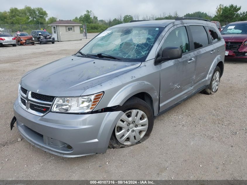 2018 Dodge Journey Se VIN: 3C4PDCAB0JT324882 Lot: 40107316