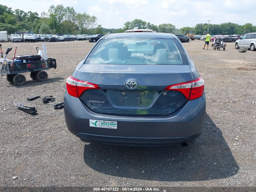 2015 Toyota Corolla L VIN: 2T1BURHE6FC375357 Lot: 40107322