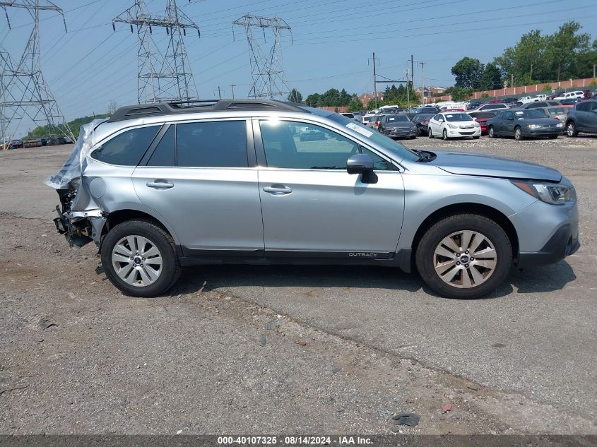 2019 Subaru Outback 2.5I Premium VIN: 4S4BSAFC5K3230415 Lot: 40107325