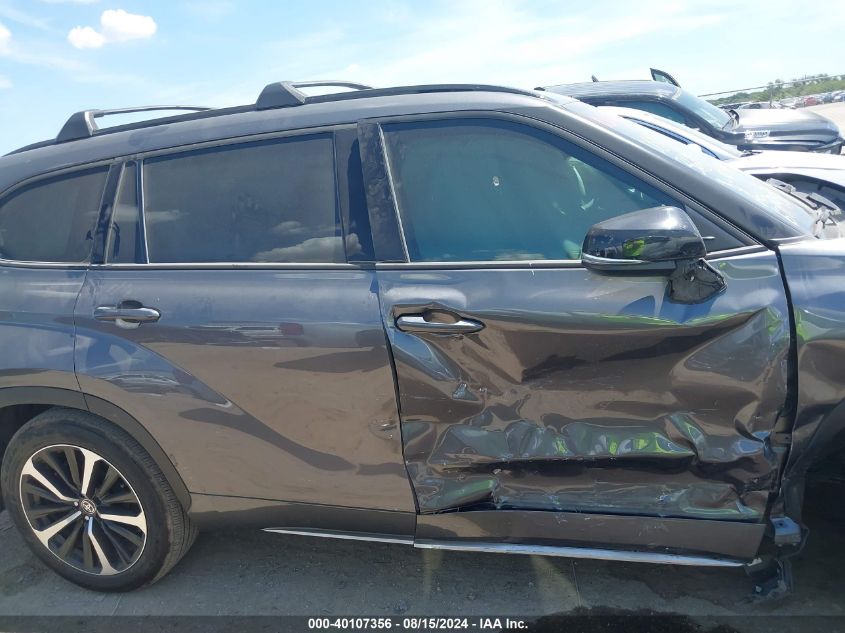 2021 Toyota Highlander Xse VIN: 5TDJZRAHXMS073771 Lot: 40107356