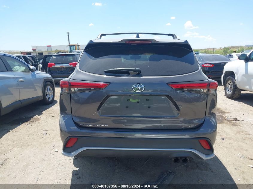 2021 Toyota Highlander Xse VIN: 5TDJZRAHXMS073771 Lot: 40107356