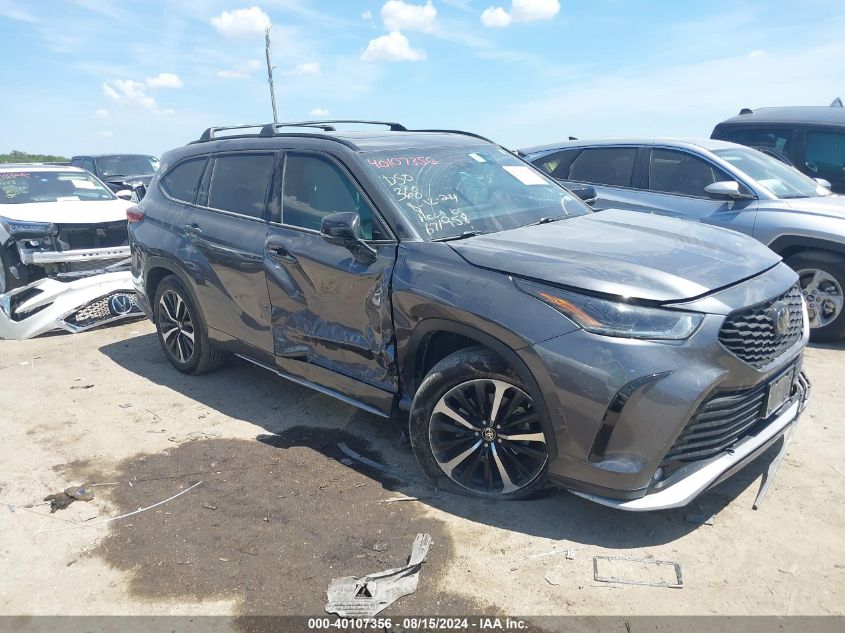 2021 TOYOTA HIGHLANDER XSE - 5TDJZRAHXMS073771