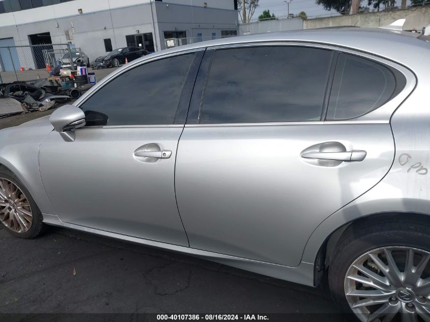 2013 Lexus Gs 350 VIN: JTHBE1BL9D5022867 Lot: 40107386