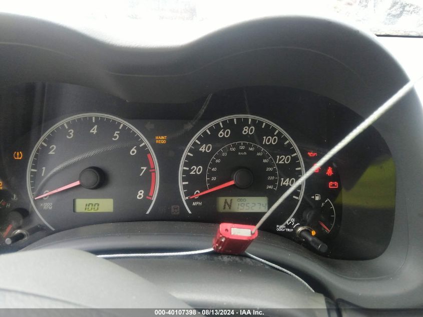 2009 Toyota Corolla Le VIN: JTDBL40E299082146 Lot: 40107398