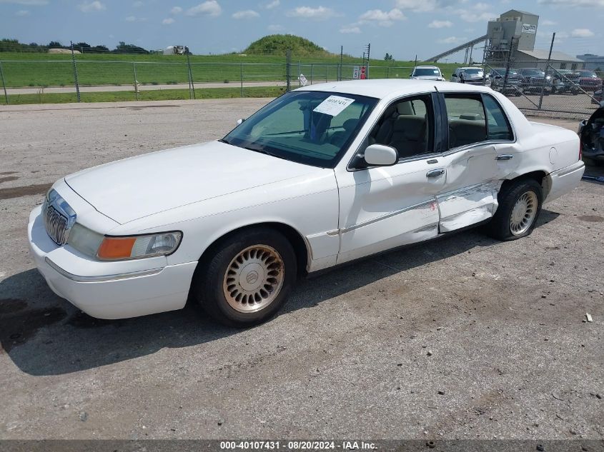 2001 Mercury Grand Marquis Ls VIN: 2MEFM75W71X704637 Lot: 40107431