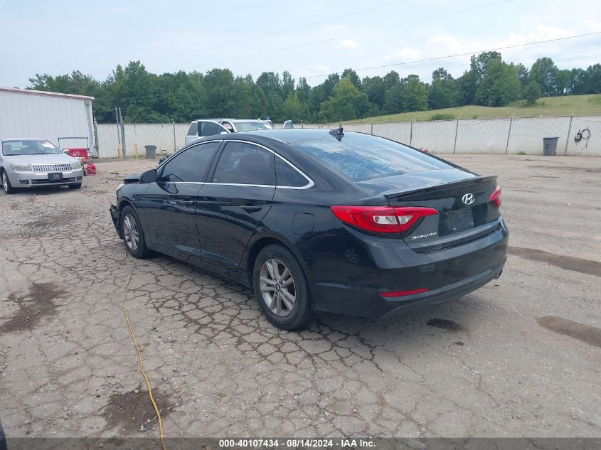 2015 HYUNDAI SONATA SE - 5NPE24AF1FH119651