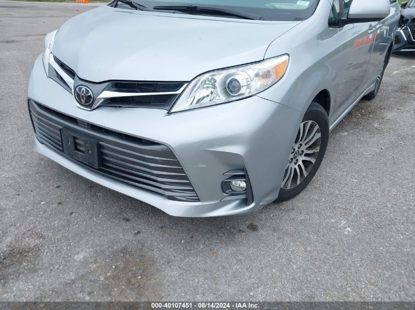 2020 Toyota Sienna Xle VIN: 5TDYZ3DC5LS049176 Lot: 40107451