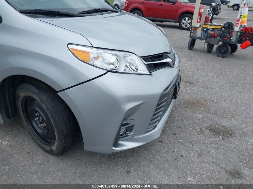 2020 Toyota Sienna Xle VIN: 5TDYZ3DC5LS049176 Lot: 40107451