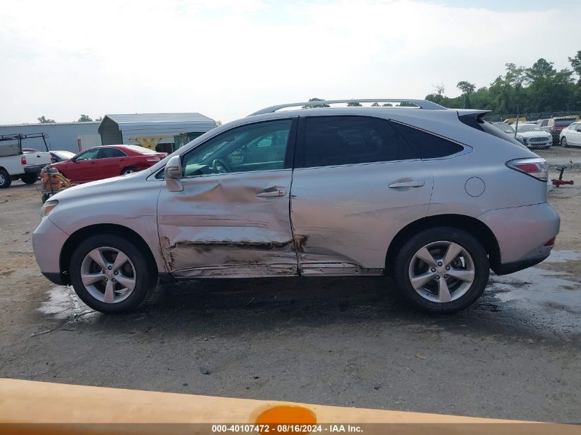 2010 Lexus Rx 350 VIN: 2T2BK1BA0AC008553 Lot: 40107472