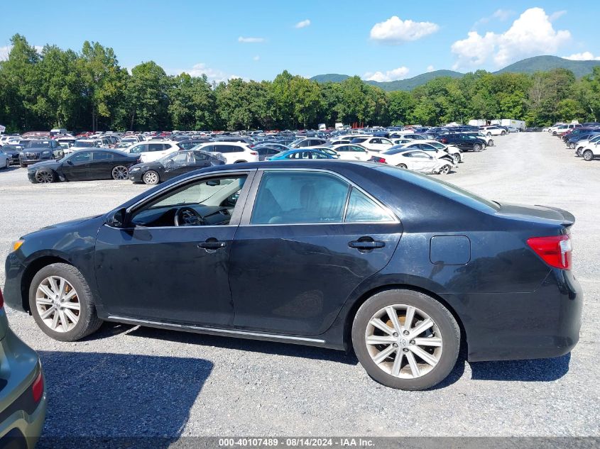 2012 Toyota Camry Xle VIN: 4T1BF1FK0CU517362 Lot: 40107489