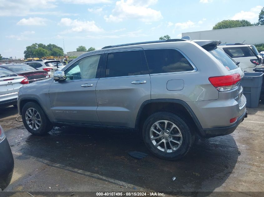 2015 Jeep Grand Cherokee Limited VIN: 1C4RJFBG9FC778399 Lot: 40107495