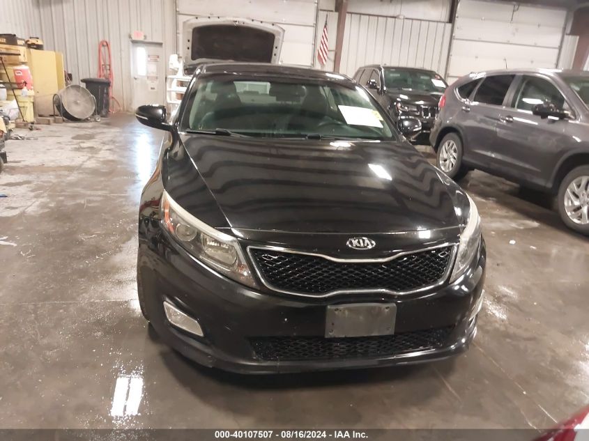 2015 Kia Optima Lx VIN: 5XXGM4A77FG485573 Lot: 40107507