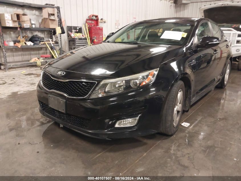 2015 Kia Optima Lx VIN: 5XXGM4A77FG485573 Lot: 40107507