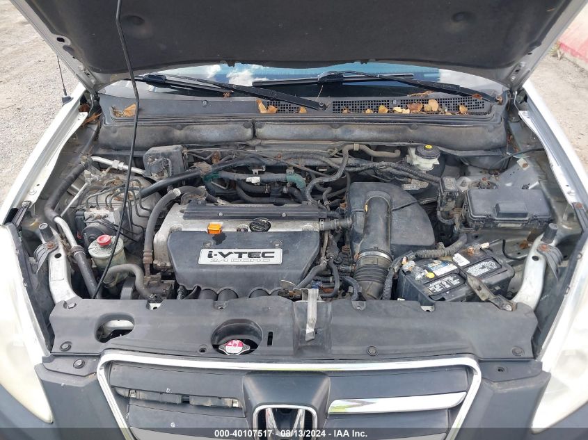 2005 Honda Cr-V Lx VIN: SHSRD68585U307271 Lot: 40107517