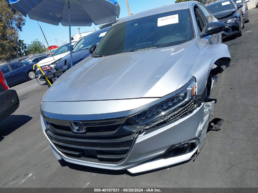 2022 Honda Accord Sport VIN: 1HGCV1F3XNA003688 Lot: 40107531