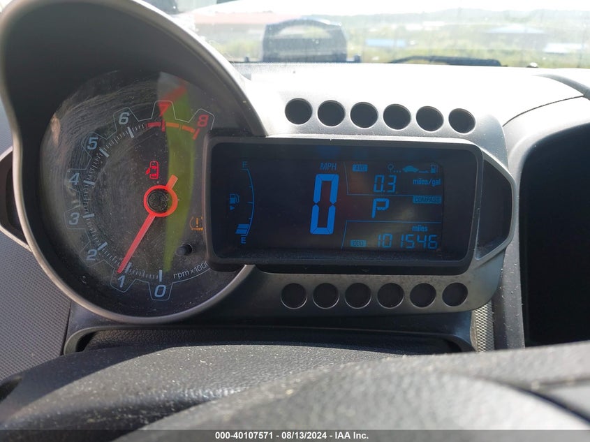 2012 Chevrolet Sonic 2Ls VIN: 1G1JA6SH9C4212361 Lot: 40107571