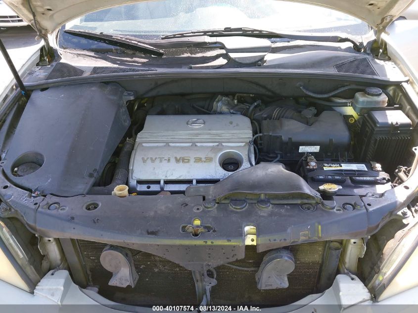 2006 Lexus Rx 330 VIN: JTJGA31U760063469 Lot: 40107574