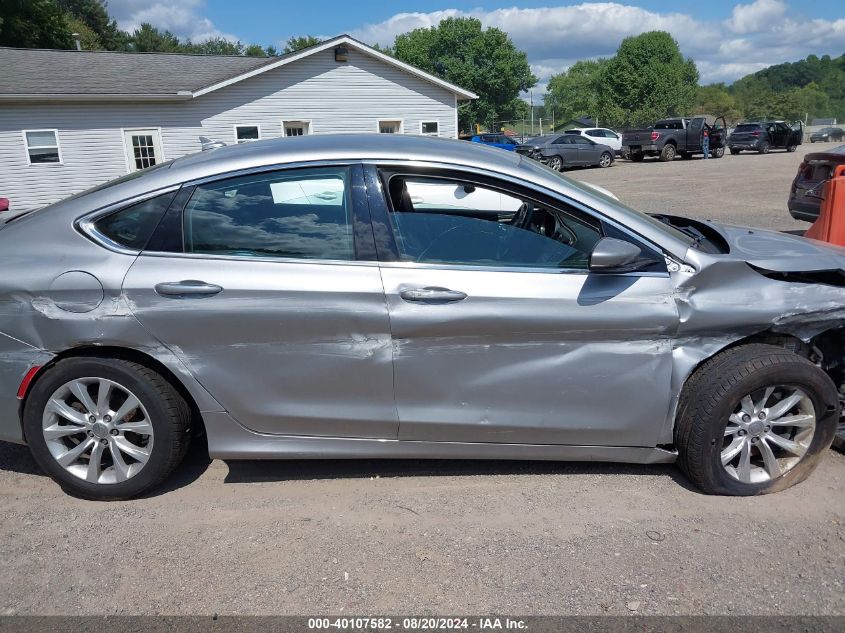 2015 Chrysler 200 C VIN: 1C3CCCCB5FN559868 Lot: 40107582