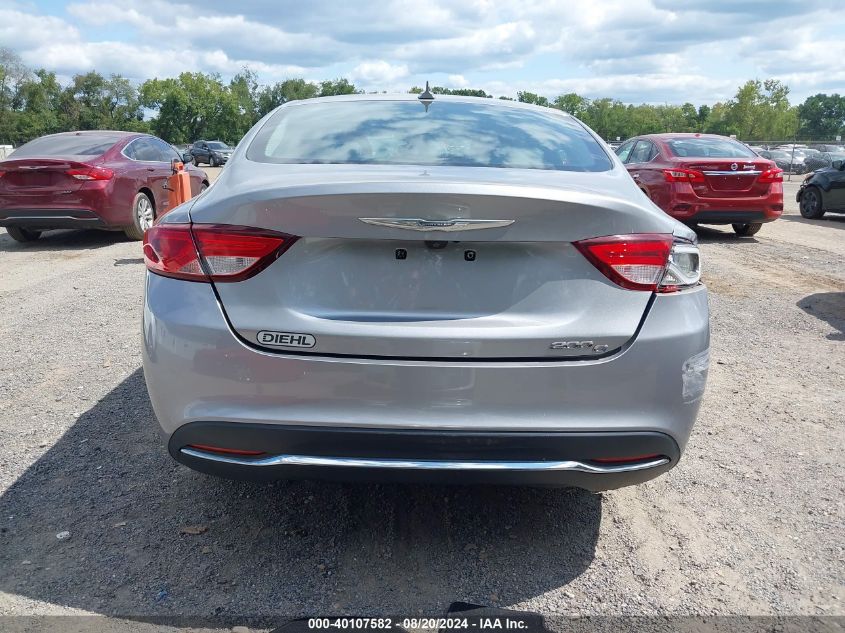 2015 Chrysler 200 C VIN: 1C3CCCCB5FN559868 Lot: 40107582