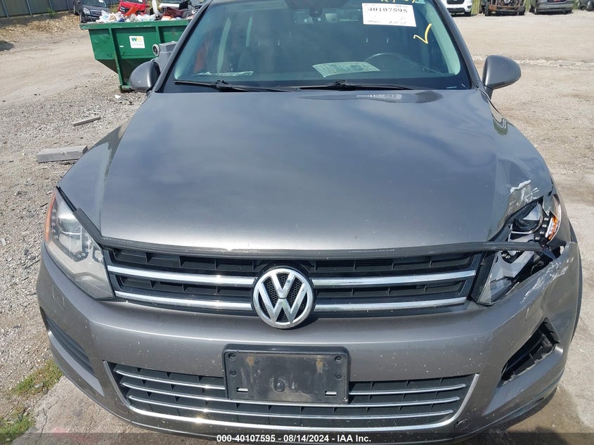 2013 VOLKSWAGEN TOUAREG V6 - WVGEF9BP5DD012092