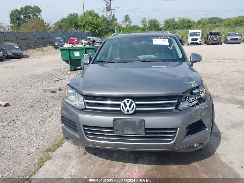 2013 VOLKSWAGEN TOUAREG V6 - WVGEF9BP5DD012092