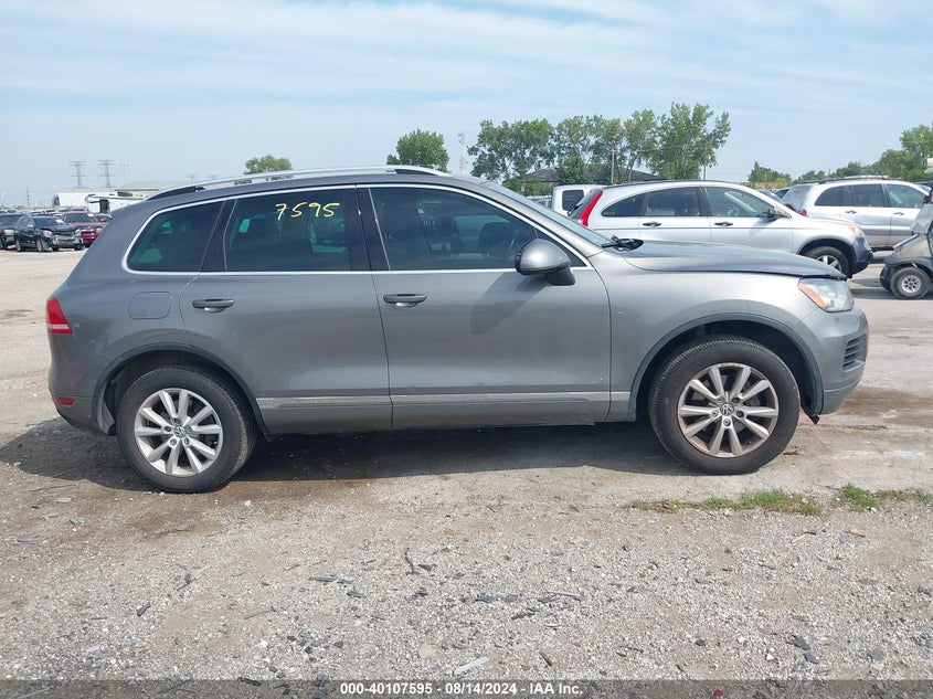 2013 VOLKSWAGEN TOUAREG V6 - WVGEF9BP5DD012092