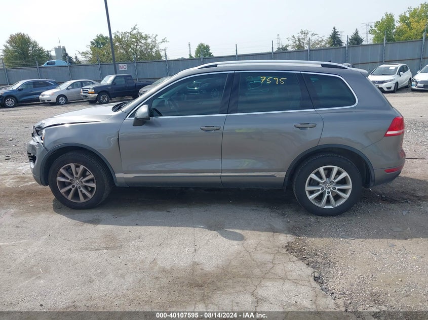 2013 VOLKSWAGEN TOUAREG V6 - WVGEF9BP5DD012092