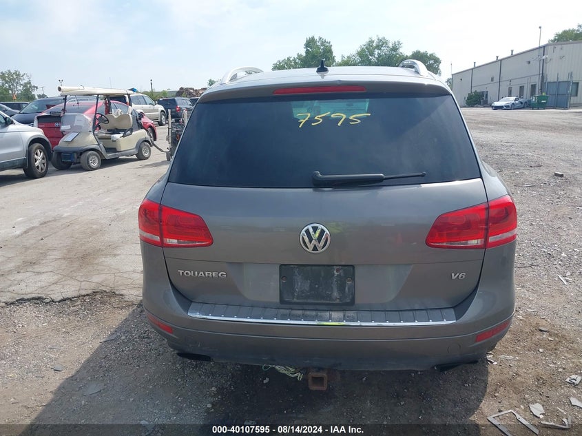 2013 VOLKSWAGEN TOUAREG V6 - WVGEF9BP5DD012092