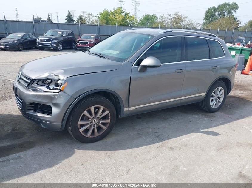 2013 VOLKSWAGEN TOUAREG V6 - WVGEF9BP5DD012092