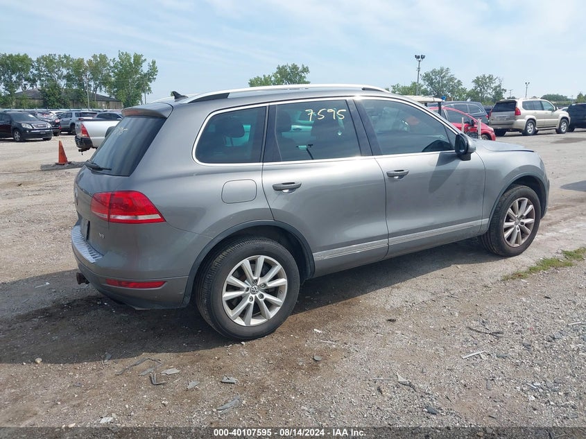 2013 VOLKSWAGEN TOUAREG V6 - WVGEF9BP5DD012092