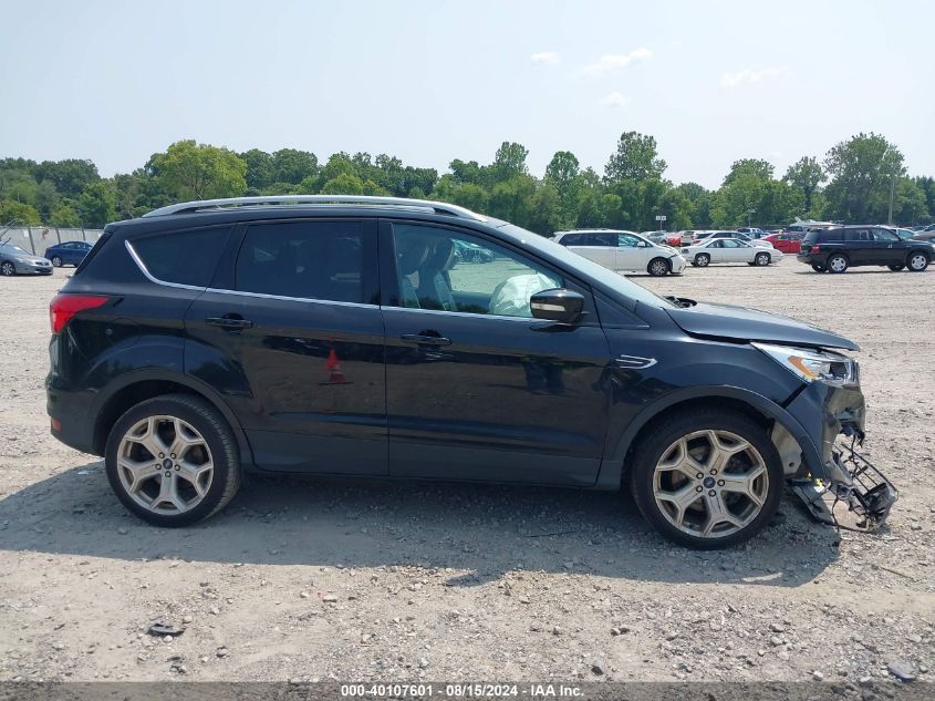 2019 Ford Escape Titanium VIN: 1FMCU9J95KUA66957 Lot: 40107601