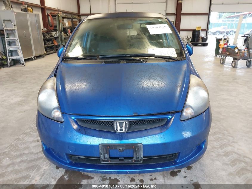 2008 Honda Fit VIN: JHMGD38458S030380 Lot: 40107610